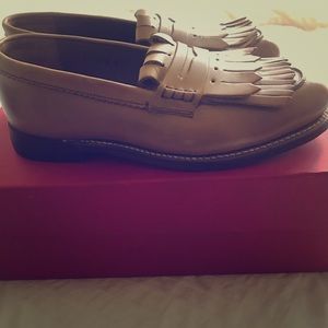 Grenson tan loafers
